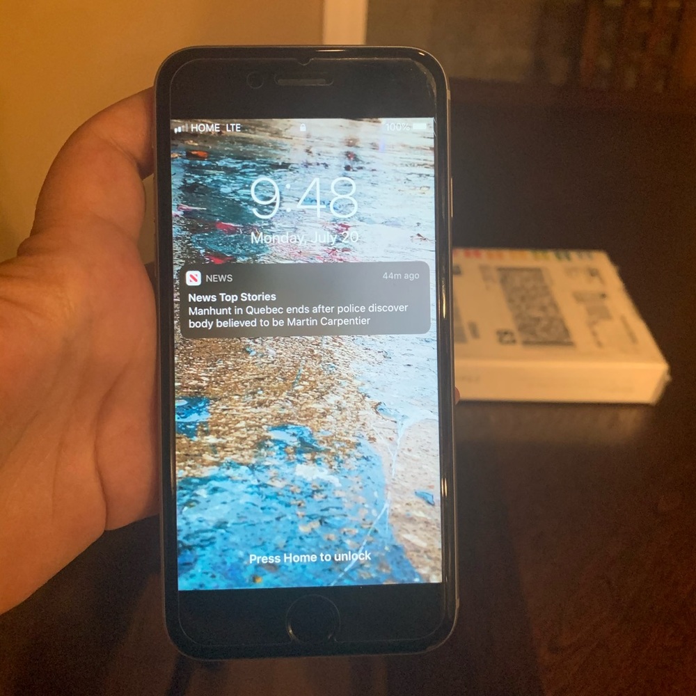 iPhone 6S + external battery case
